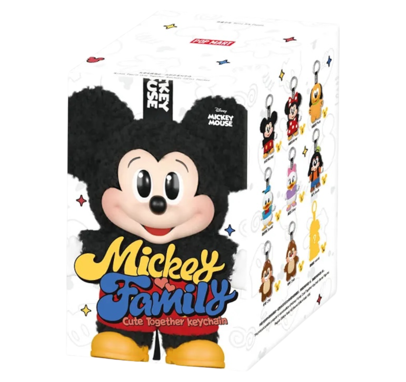 Pop Mart - Mickey Family Cute Together Series Keychain - 1 Blind Box