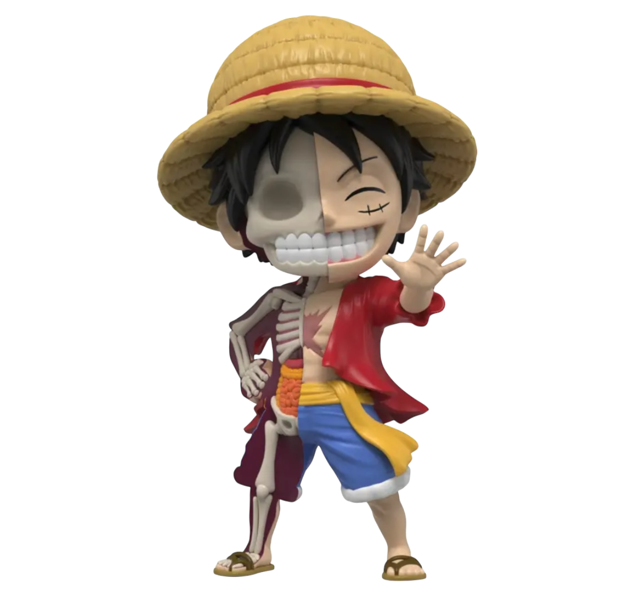 Mighty Jaxx - XXRAY - One Piece - Luffy Wanted Series