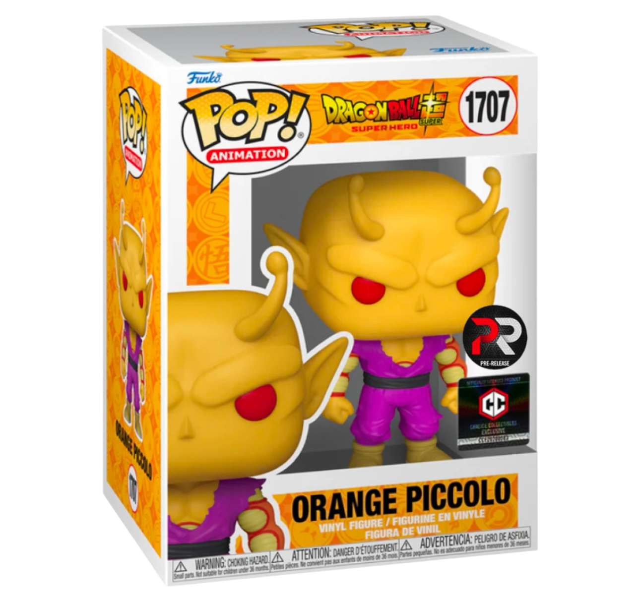 Funko Pop! DragonBall Super - Orange Piccolo #1707 PR Chalice (No Mint Box)