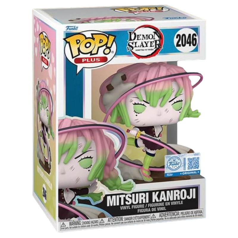 Funko Pop! Demon Slayer Mitsuri with Sword #2046 PR Challice Exclusive W/Protector *PRE-ORDER*