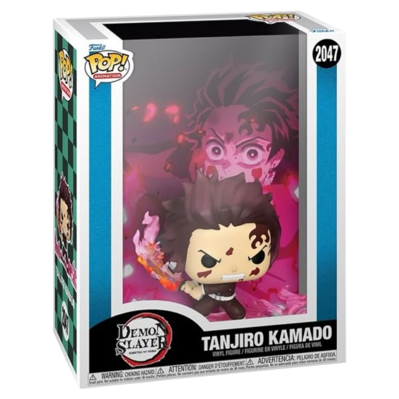 Funko Pop! Cover Demon Slayer Tanjiro Sun Halo Dragon Head Dance #2047 *PRE-ORDER*