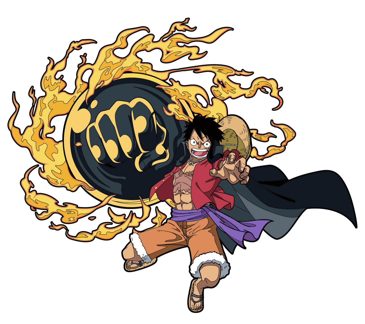 FiGPiN XL One Piece: Monkey D. Luffy Gear 3 Form GID (X79) + LOGO LE 1000