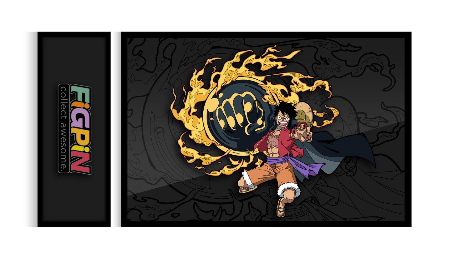 FiGPiN XL One Piece: Monkey D. Luffy Gear 3 Form GID (X79) + LOGO LE 1000