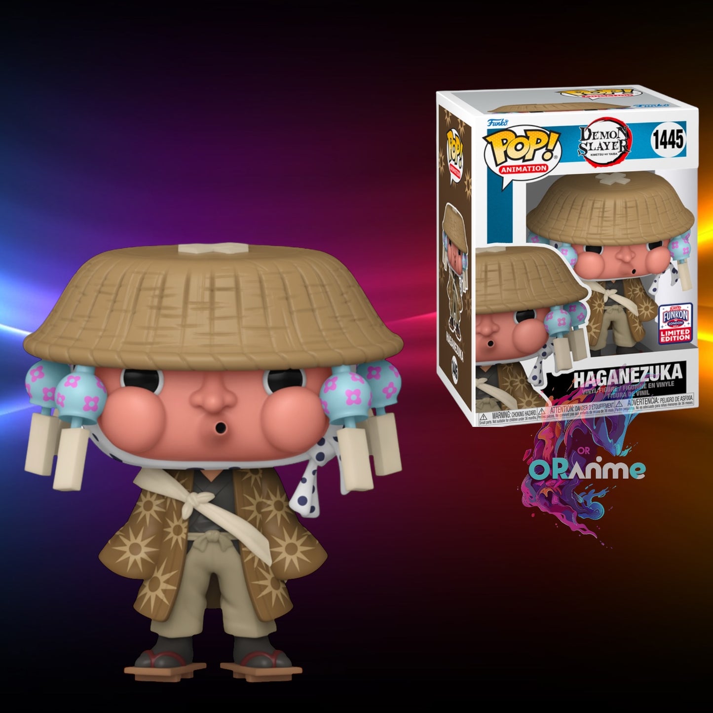 Funko Pop! Demon Slayer Haganezuca with Hat FunKon Exclusive #1445
