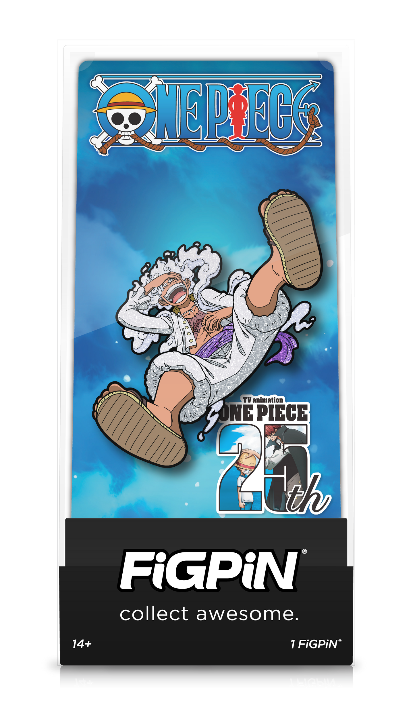FiGPiN One Piece: Monkey D. Luffy Gear 5 Form #1759 LE 1000 Crunchyroll Exclusive