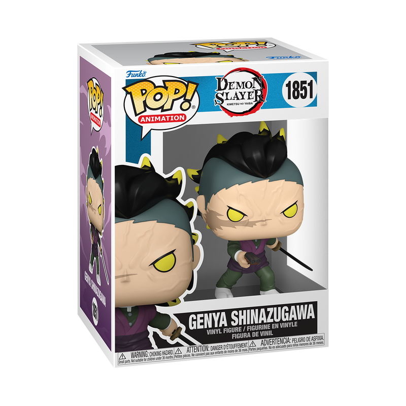 Funko Pop! Demon Slayer Genya Shinasugawa Demon Form #1851