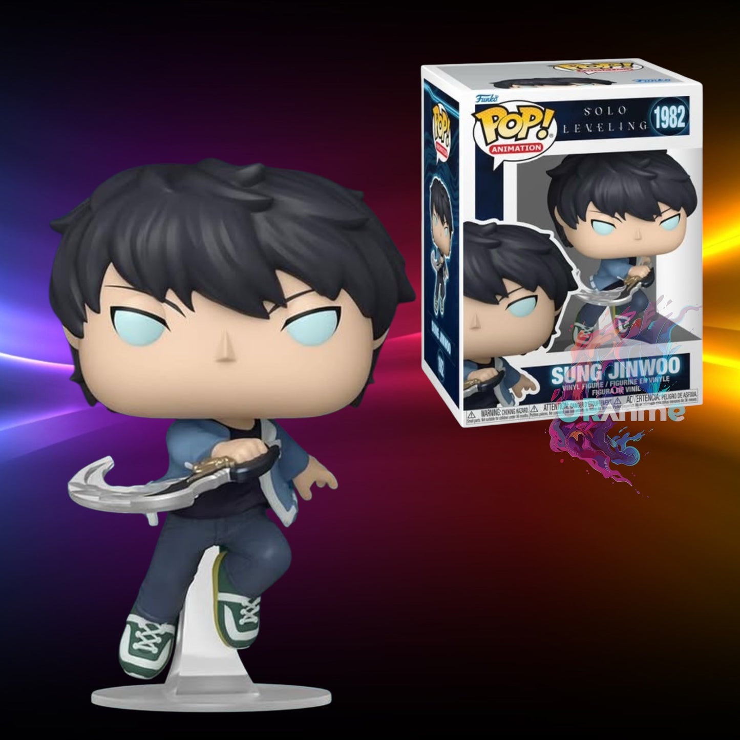 Funko Pop Solo Leveling Sung Jinwoo #1982