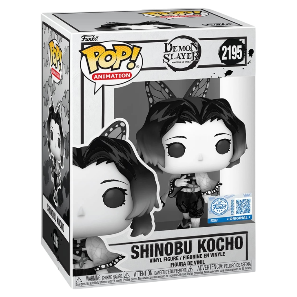 Funko Pop! Demon Slayer Shinobu Kocho Sumi-Ink #2195 EE Exclusive *PRE-ORDER*