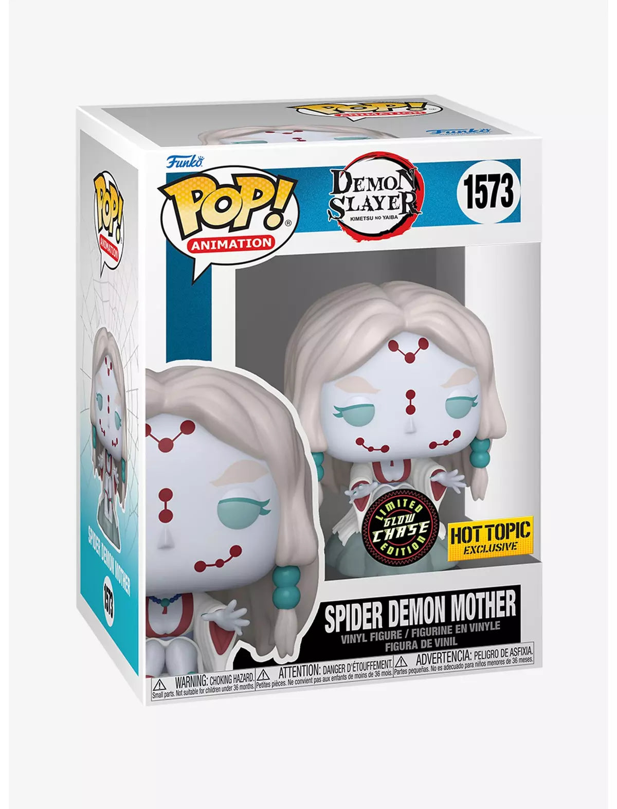Funko Pop! Demon Slayer - Spider Demon Mother - Chase Hot Topic - Quoted & Signed JSA Cert