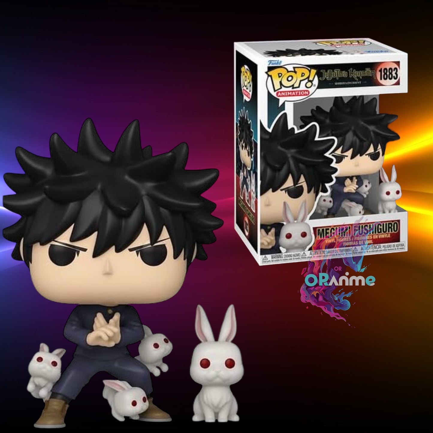 Funko Pop! Jujutsu Kaisen Kaisen Megumi with Rabbits #1883