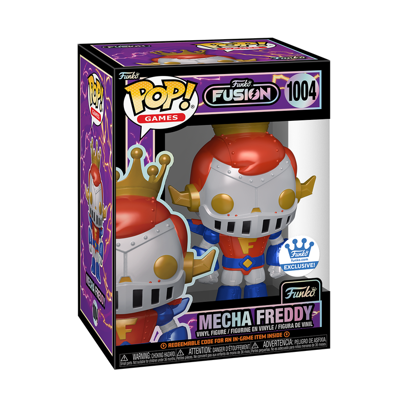 Funko Pop! Fusion Mecha Freddy #1004 Funko Exclusive w/ Protector