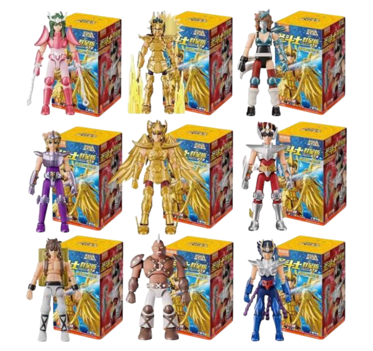 Blokees Saint Seiya Star Edition Action Figure assemble model toy 1 Blind Box