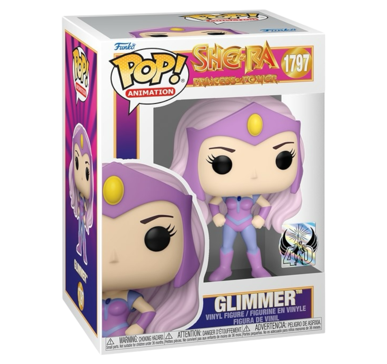 Funko Pop! She-Ra: Princess of Power 40th Anniversary set of 4