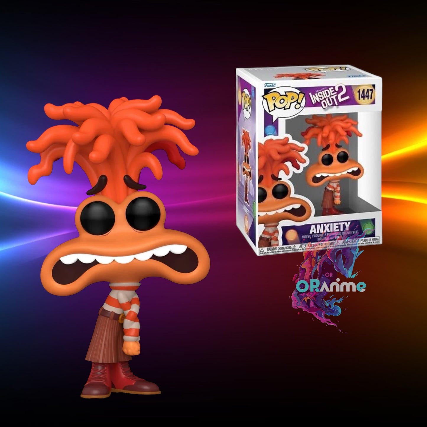 Funko Pop! Inside Out 2 Anxiety #1447