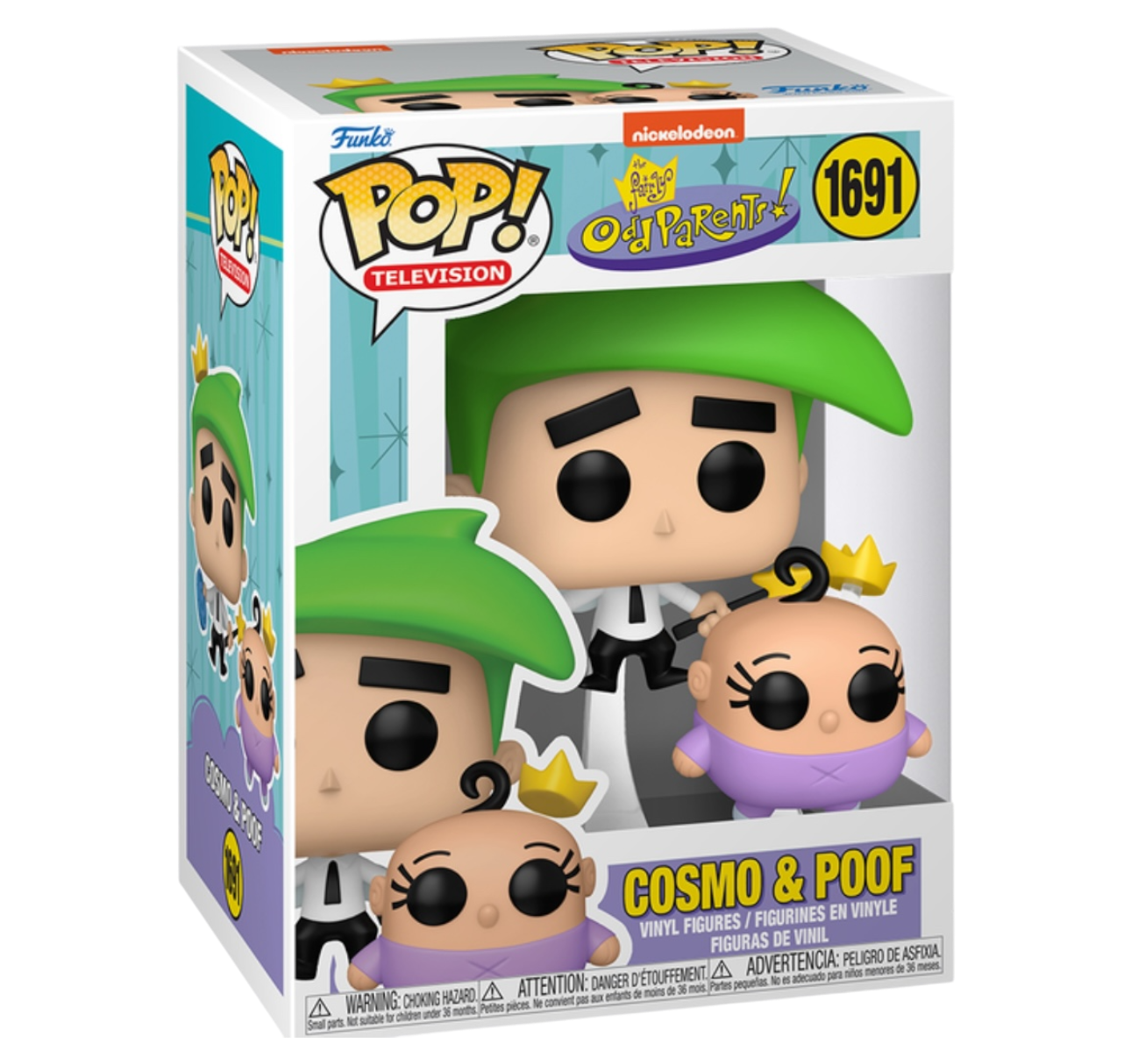 Funko Pop! Fairly OddParents Timmy Cosmo & Wanda #1690 1691 1692 *PRE-ORDER*