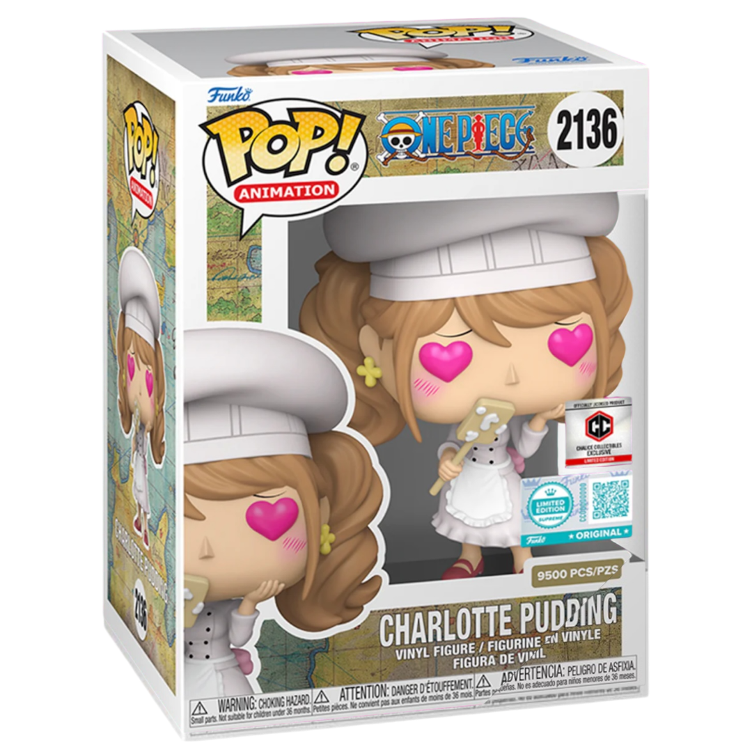 Funko POP! One Piece Charlotte Pudding #2136 LE 9500 Chalice Exclusive