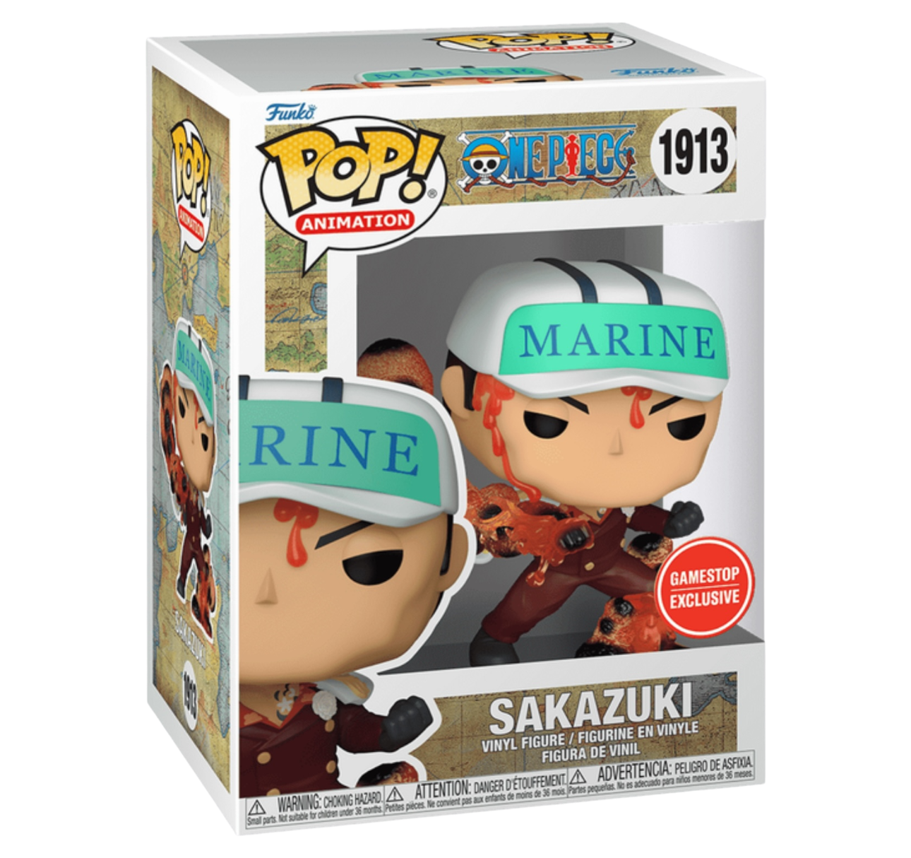 Funko Pop One Piece Sakazuki #1913 GameStop Exclusive