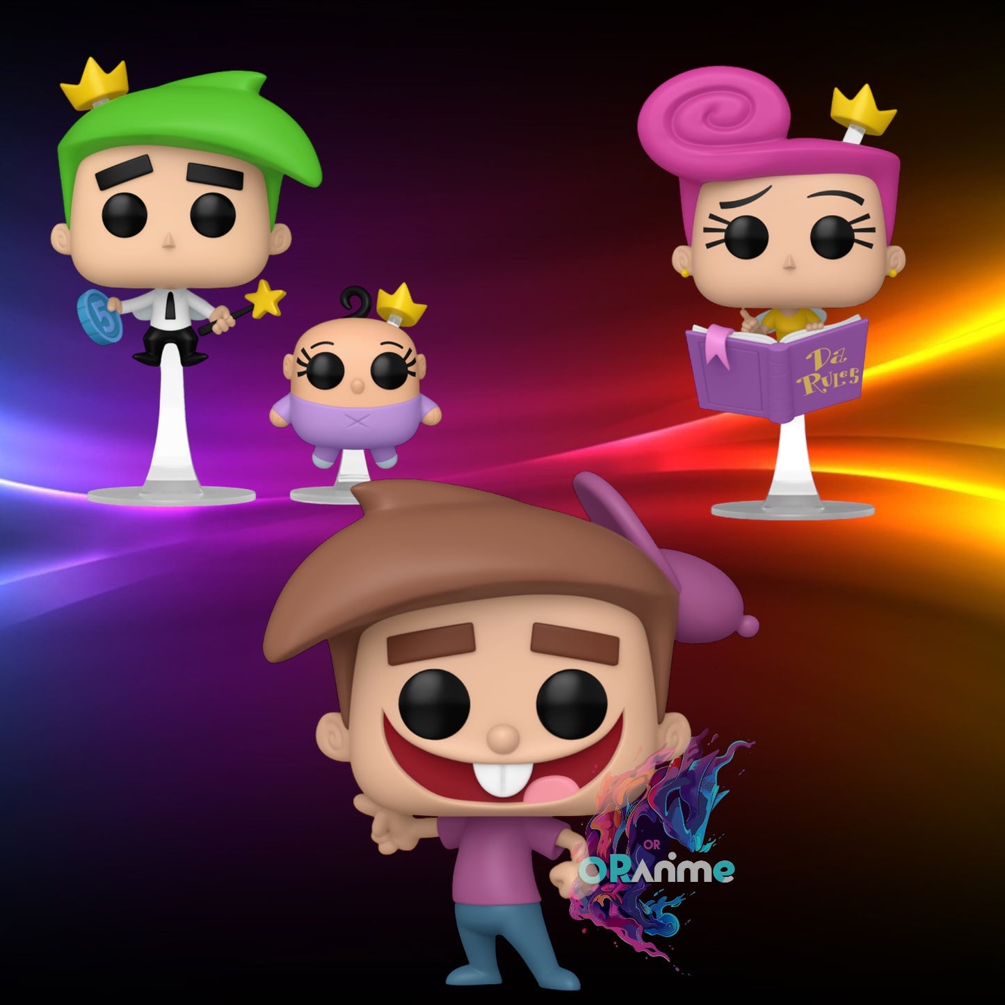 Funko Pop! Fairly OddParents Timmy Cosmo & Wanda #1690 1691 1692 *PRE-ORDER*
