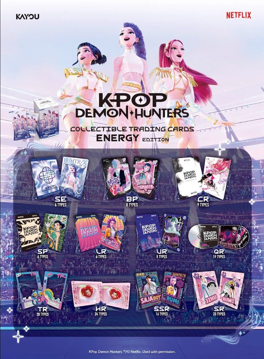 Kayou K-Pop Demon Hunters World Tour Energy Edition Series 2 Collectible Cards Booster Box *PRE-ORDER*
