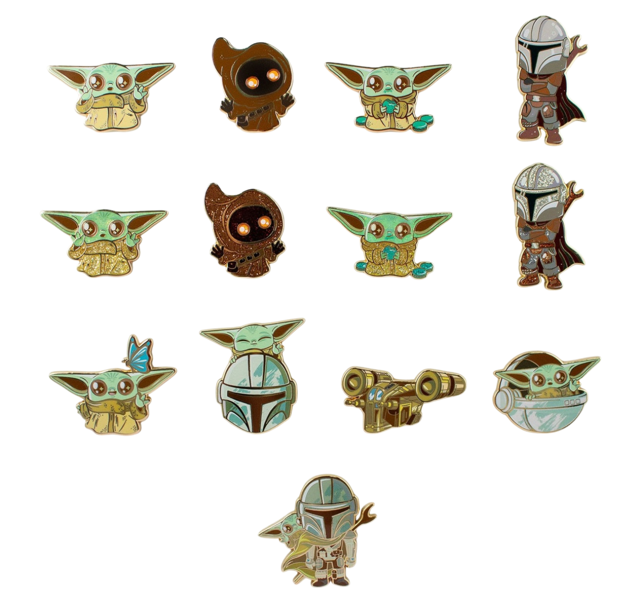 FiGPiN - Mystery Mini Pin Series 1 - Star Wars Mandalorian - 1 Pin