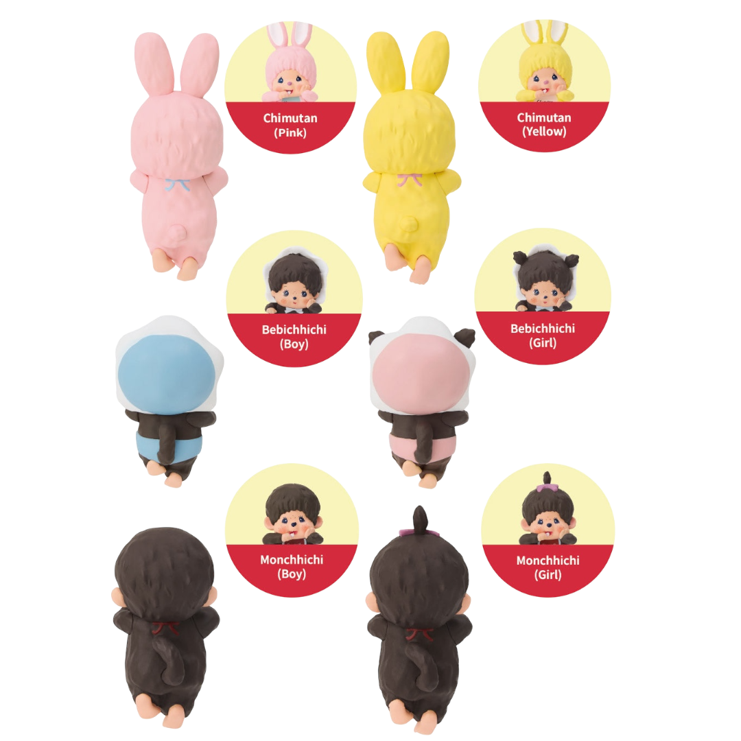 Monchhichi - Hipper Series, 1 Blind Box