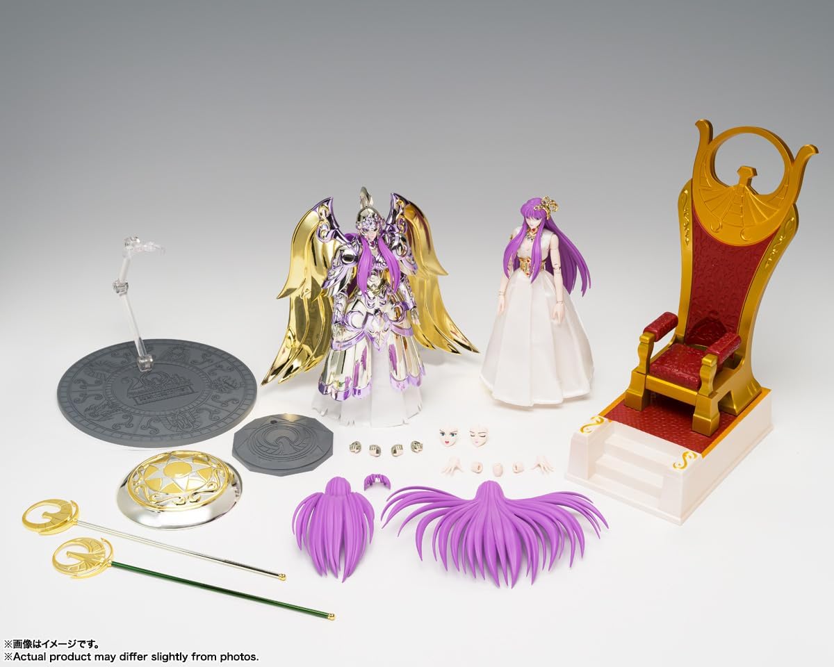Bandai - Saint Cloth Myth - EX Goddess Athena & Saori Kido Premium - Set Action Figure