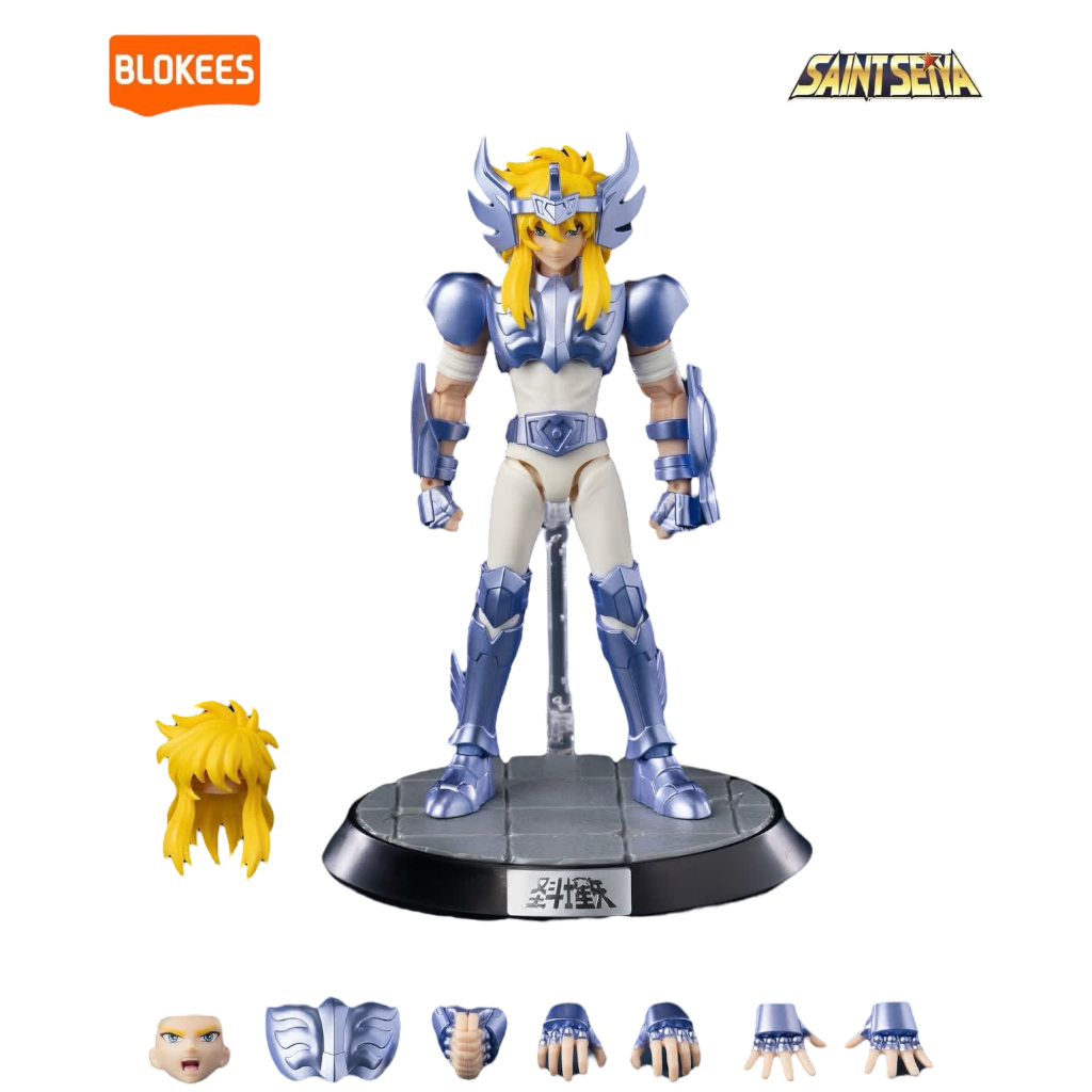 Blokees Saint Seiya Cygnus Hyoga 🦢❄️ Action Figure Champion Class assemble Model Kit