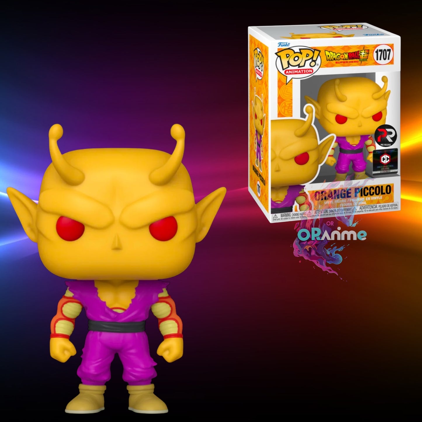 Funko Pop! DragonBall Super - Orange Piccolo #1707 PR Chalice (No Mint Box)
