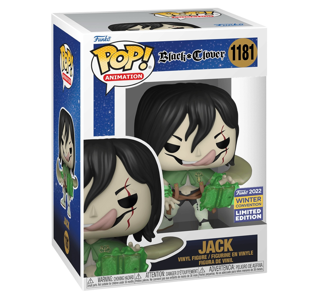 Funko Pop! Animation Black Clover - Jack #1181 - Winter Convention