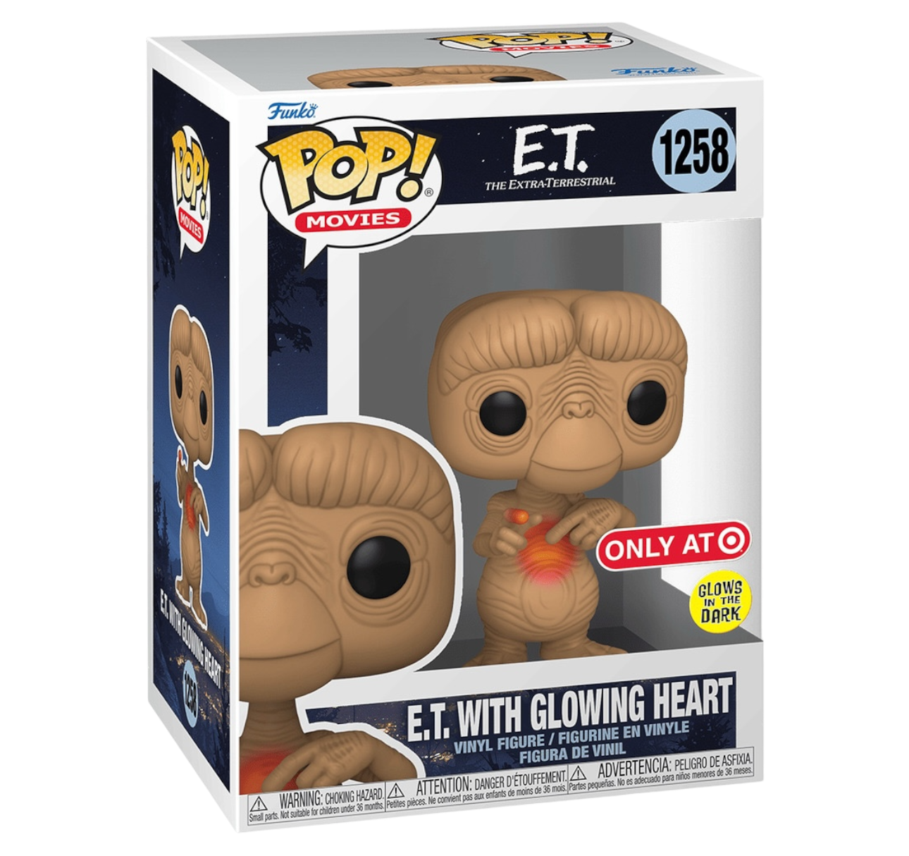 Funko Pop! Movies - E.T GITD # 1258 - Target Exclusive