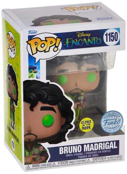 Funko Pop! Disney - Bruno Madrigal # 1150 - GITD