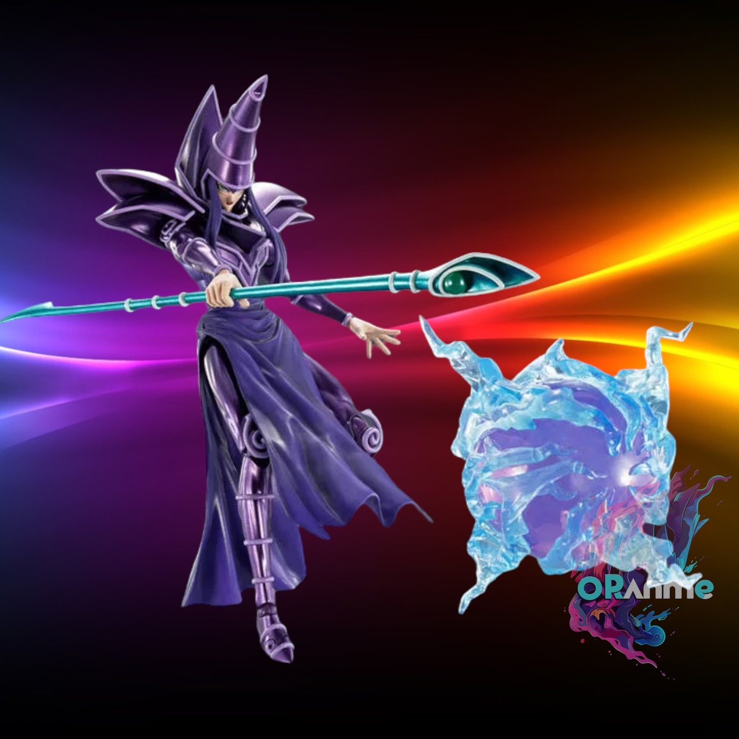 Yu-Gi-Oh! Duel Monsters S.H.MonsterArts Dark Magician Action Figure