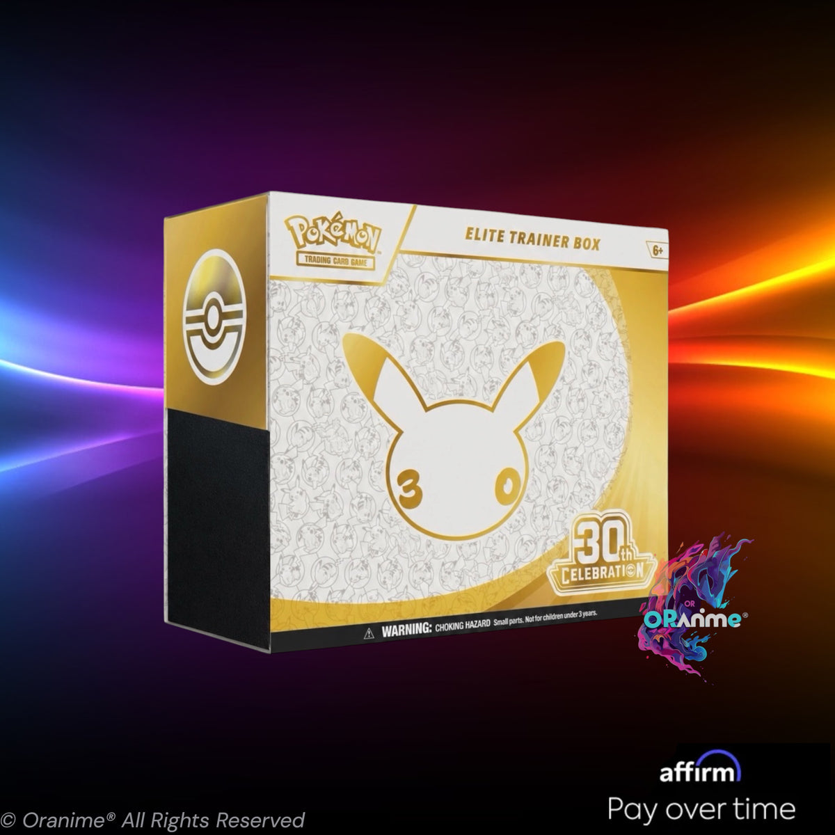 Pokemon TCG: 30th Celebration Anniversary Elite Trainer Box Sealed