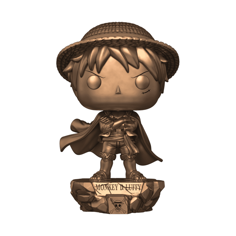 Funko Pop Puls One Piece Monkey D. Luffy Statue (Bronze) #1900 w/Protector *PRE-ORDER*