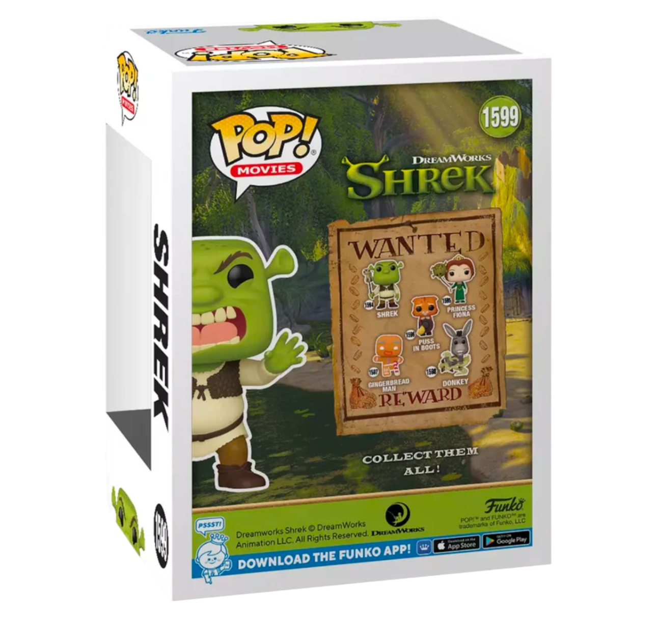 Funko Pop! Shrek #1599 - Hot Topic Exclusive