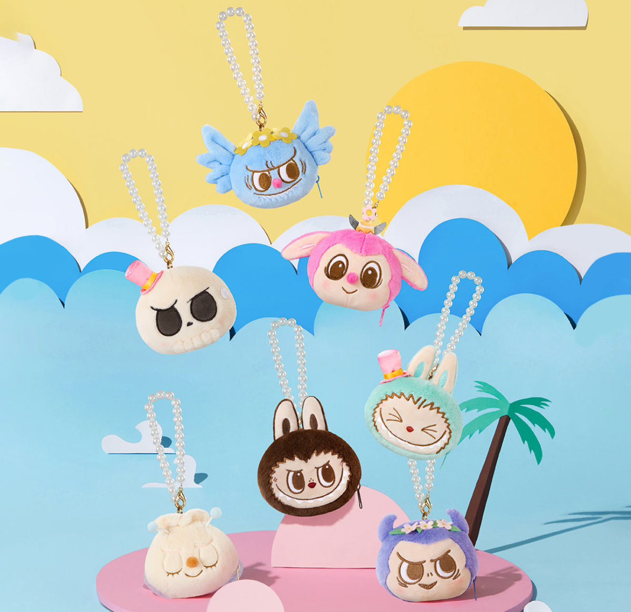 Pop Mart - The Monsters - Labubu Party Series Reversible Plush - 1 Blind Box