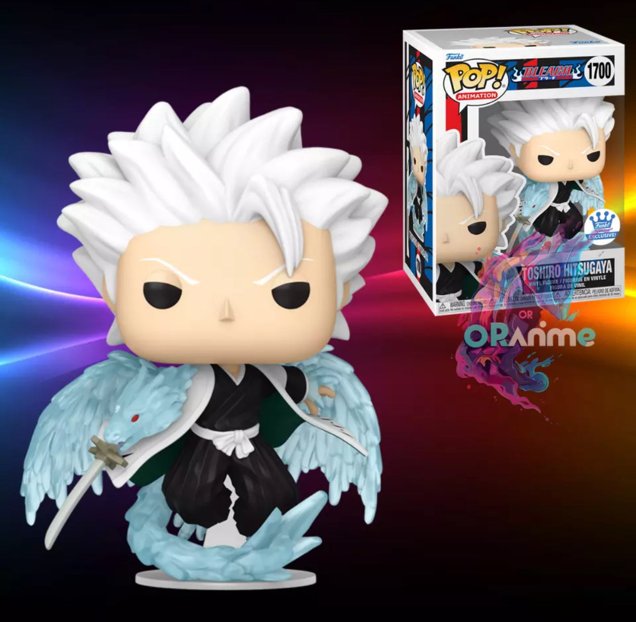 Funko Pop Bleach Toshiro Hitsugaya w/Bankai #1700 Funko Exclusive