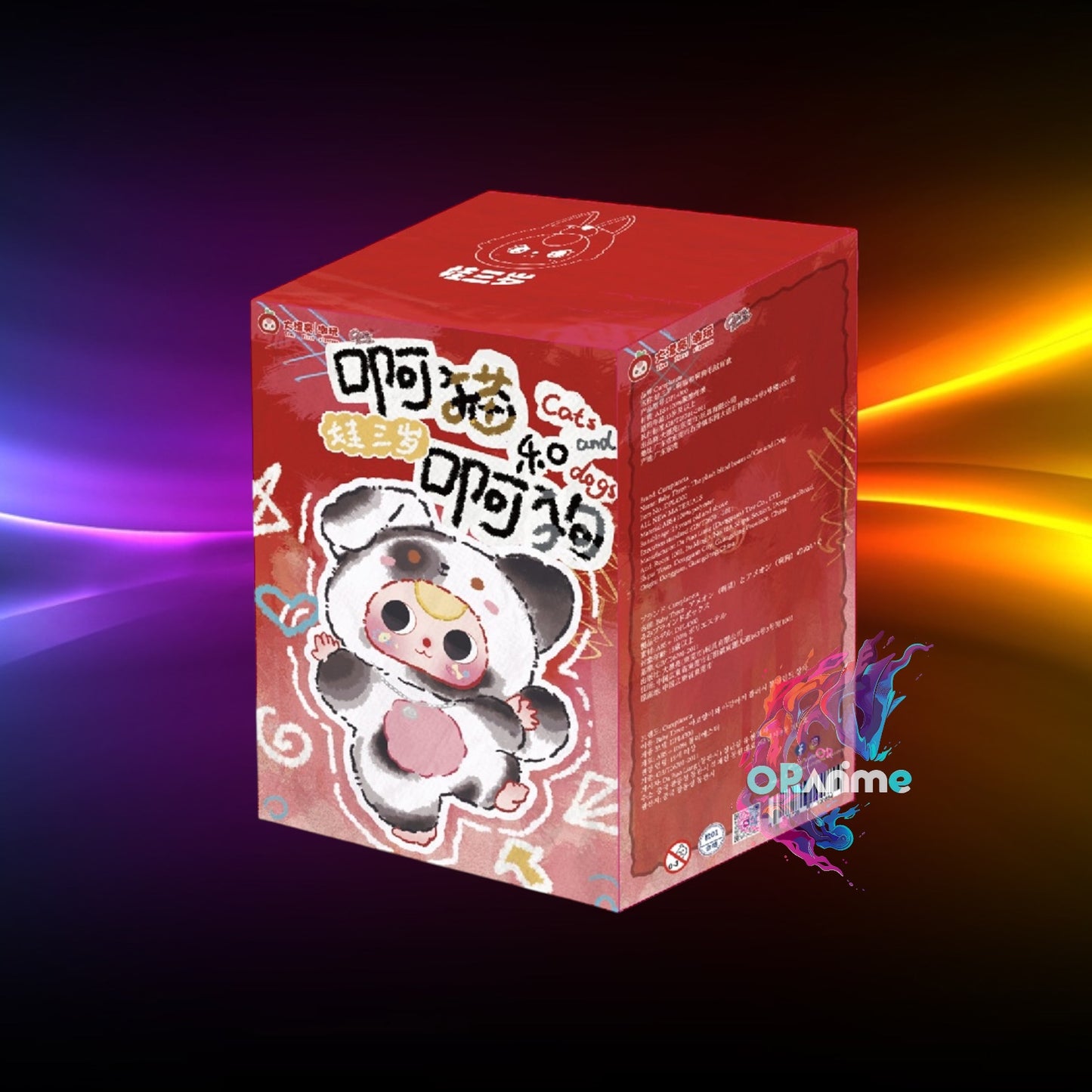 Baby Three Cats and Dogs Blind Box