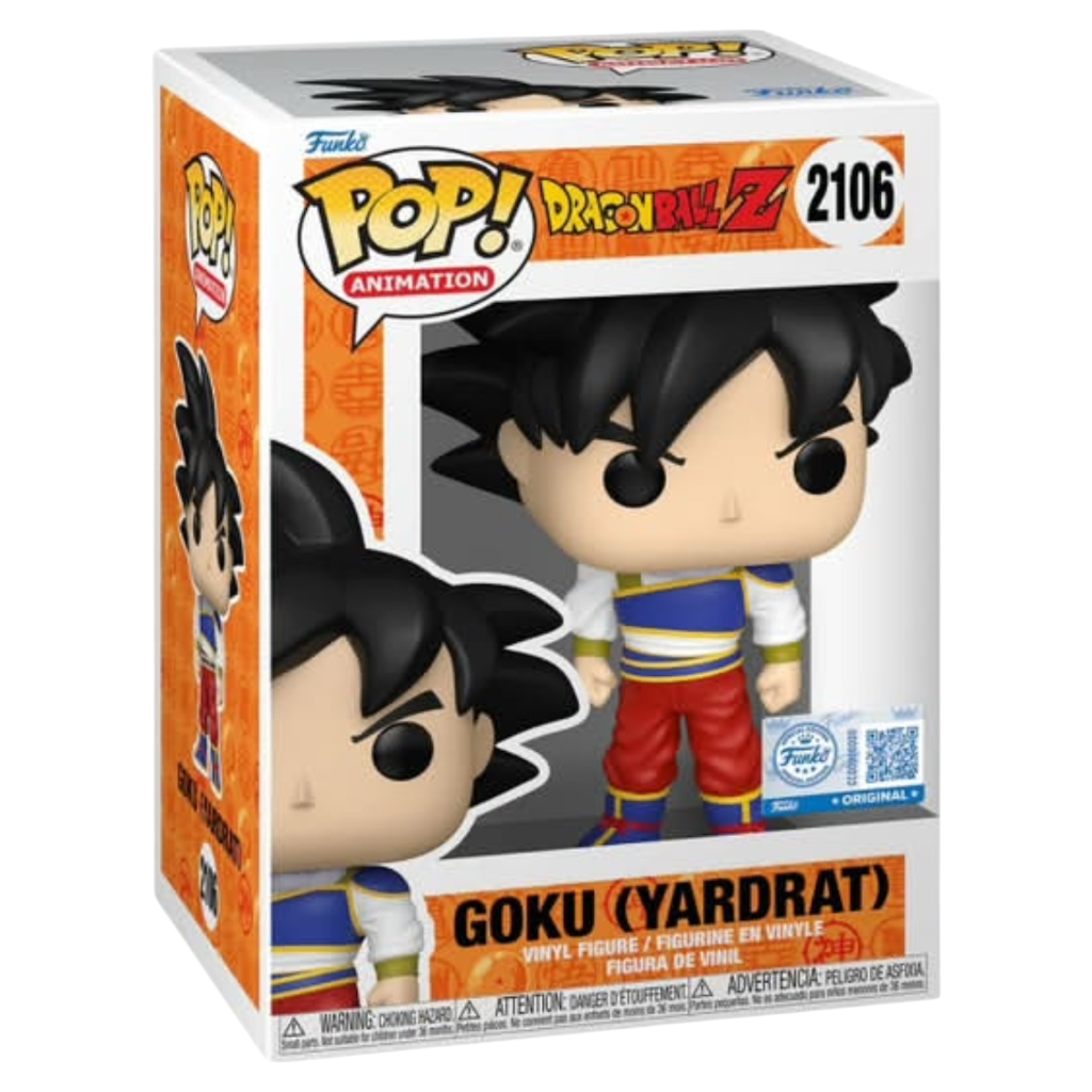 Funko POP! Goku (Yardrat) Dragon Ball Z #2106 PR Sticker Toy Temple Exclusive *PRE-ORDER*