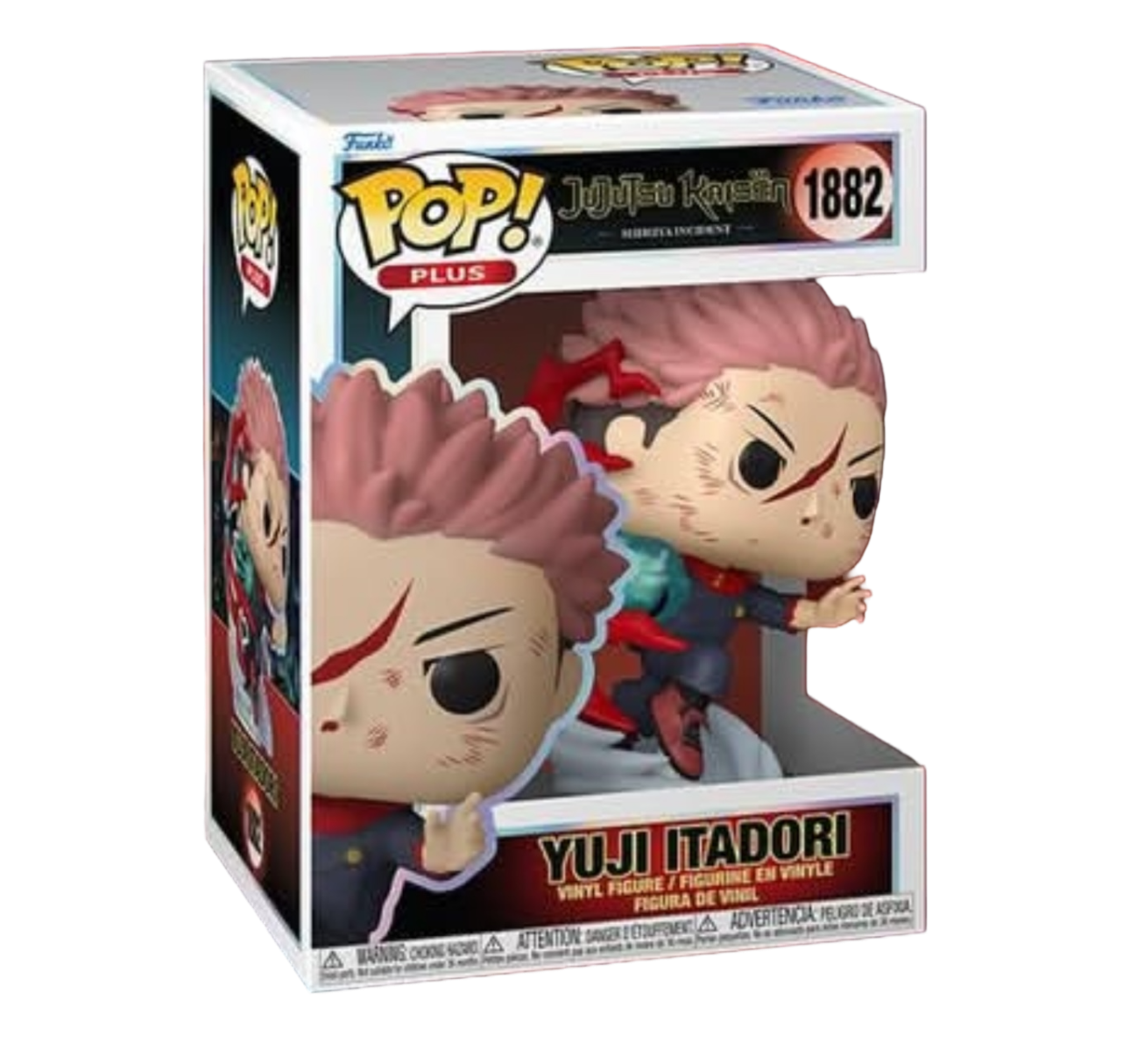 Funko Pop! Plus Jujutsu Kaisen Yuji Itadori (Divergent Fist) #1882 *PRE-ORDER*