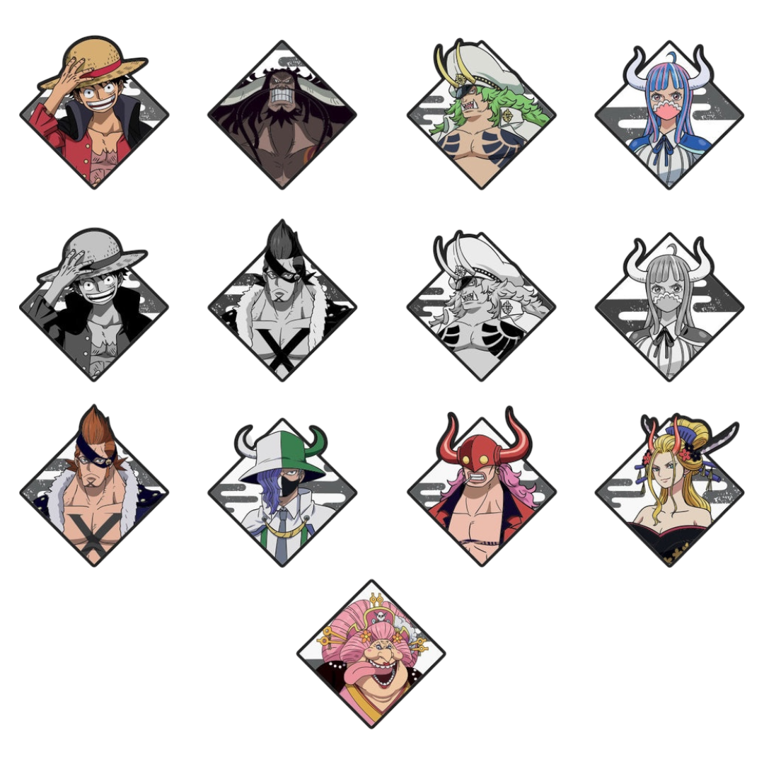 FiGPiN - Mystery Mini Pin Series 5 - One Piece - Case of 10 Mystery Enamel Pins