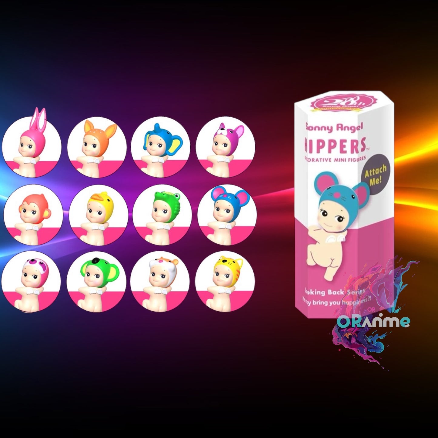 Sonny Angel - Hippers - Looking Back Series, 1 Blind Box