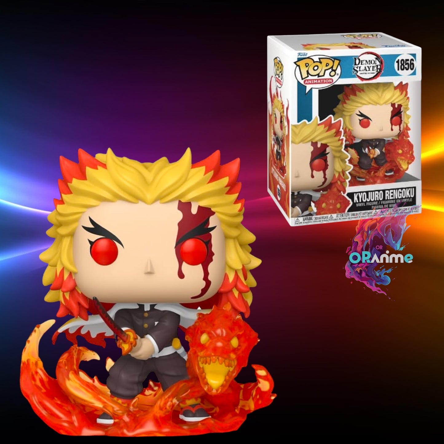 Funko Pop! Premium Demon Slayer Rengoku 9th form #1856