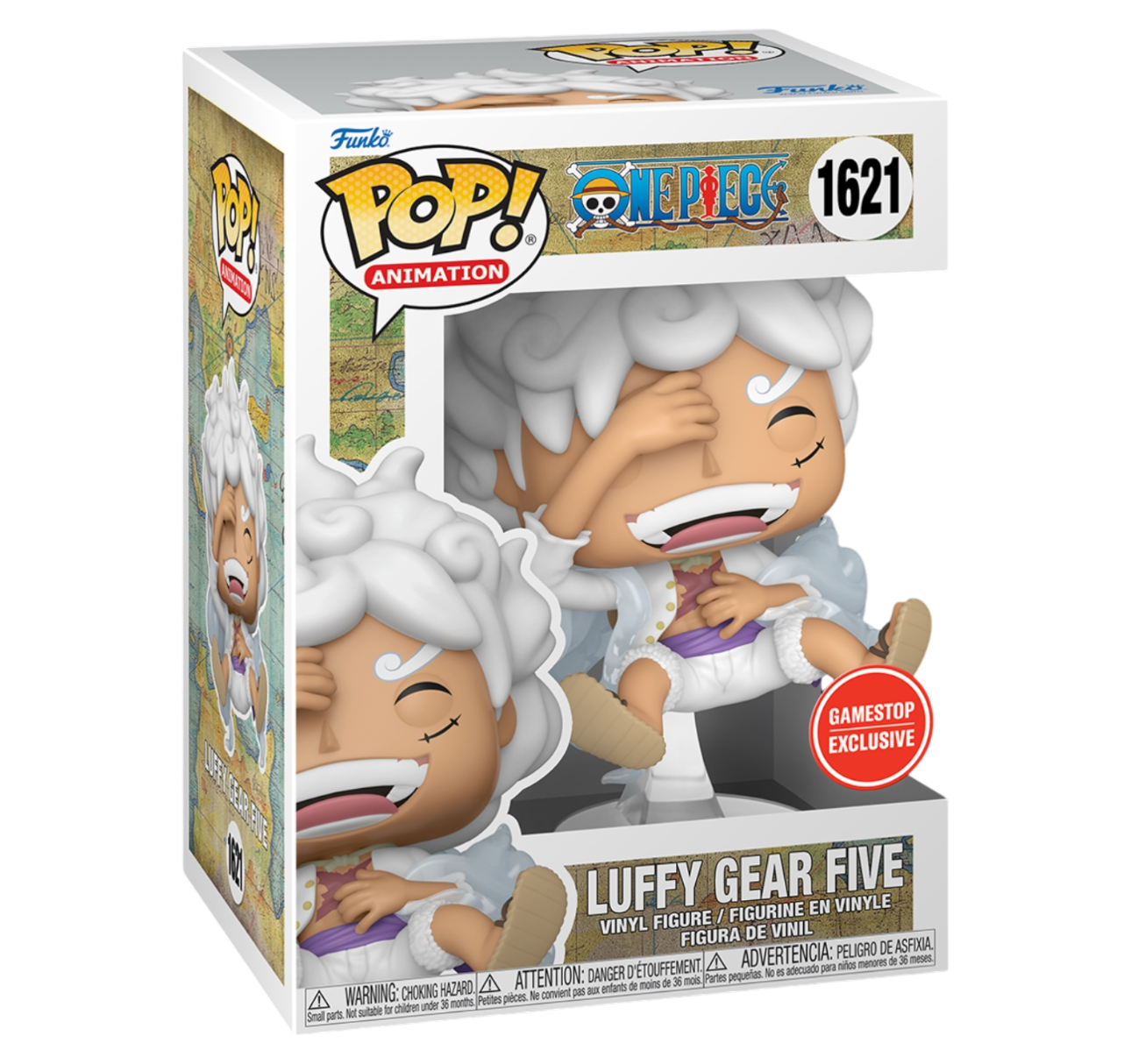 Funko Pop! One Piece Luffy Gear 5 GameStop Exclusive #1621