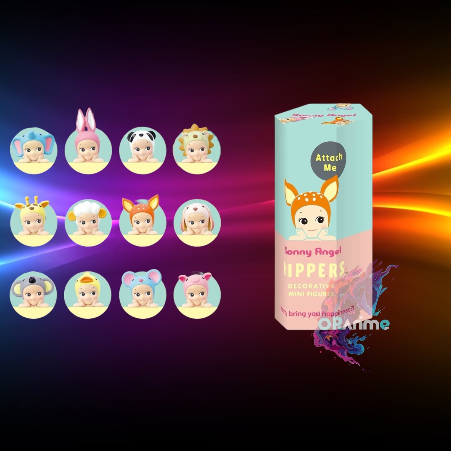 Sonny Angel - Hippers - Animal Series, 1 Blind Box