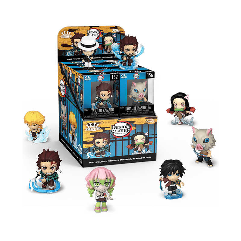 Funko Pop Mini - Demon Slayer 3" Vinyl - Set of 8