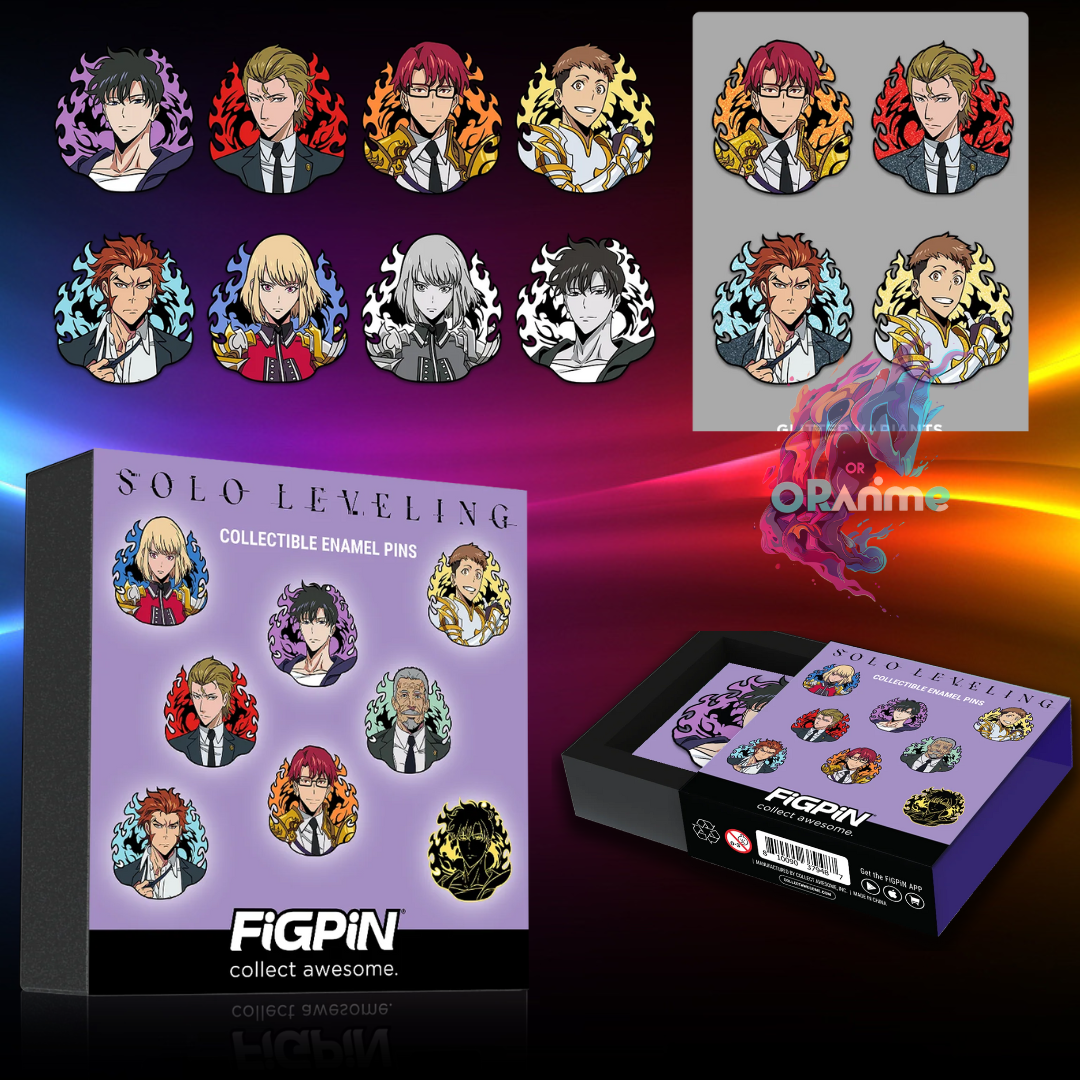 FiGPiN - Mystery Mini Pin Series 1 - Solo Leveling - 1 Blind Box Enamel Pin