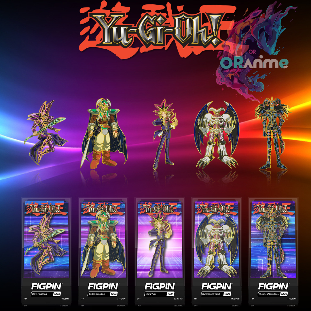 FiGPiN YUGIOH! Deluxe Box Set 2023 Edition OR Anime