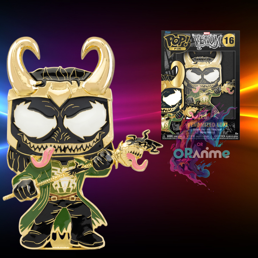 Funko Pop! Pin - Venomized Loki #16 (4 inches)
