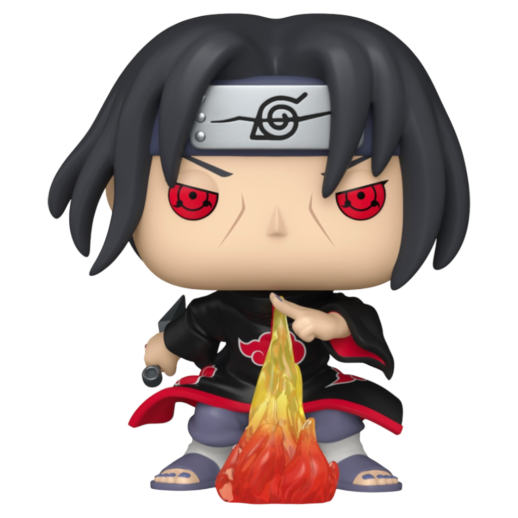 Funko Pop Naruto - Itachi Uchiha (Fireball Jutsu) with Pop! Protector #1842 - Ultra LE 5000 Exclusive *PRE-ORDER*